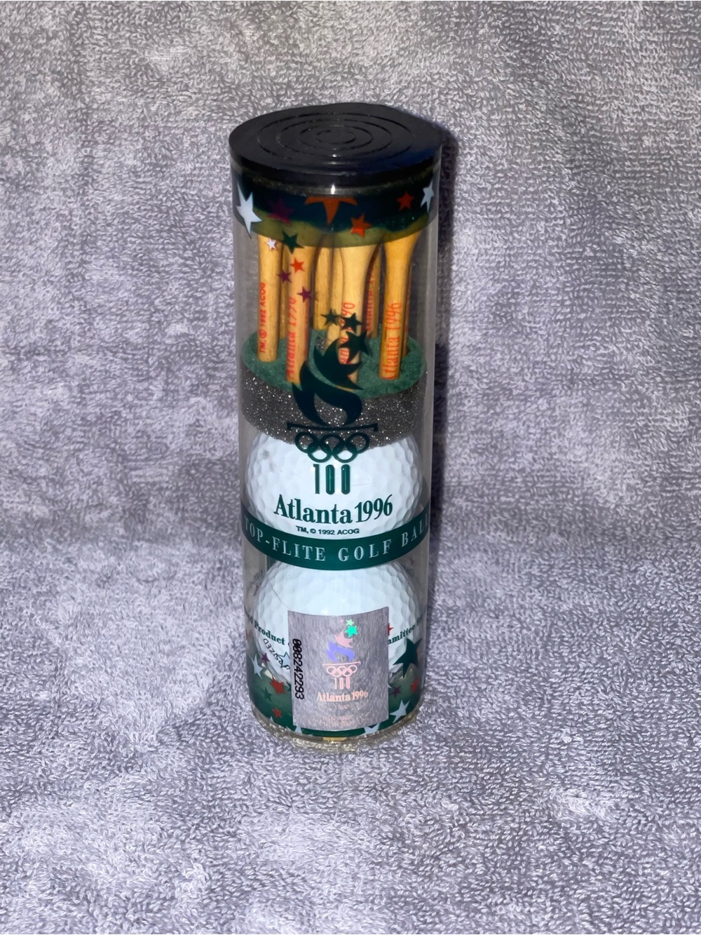 Atlanta 1996 Olympic Games Top-Flite Golf Ball and Tee Set ⛳️